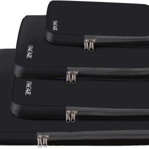 4 Set/6 Set Compression Packing Cubes Travel Accessories Expandable Packing Organizers