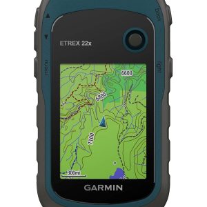 Garmin 010-02256-00 eTrex 22x, Rugged Handheld GPS Navigator, Black/Navy